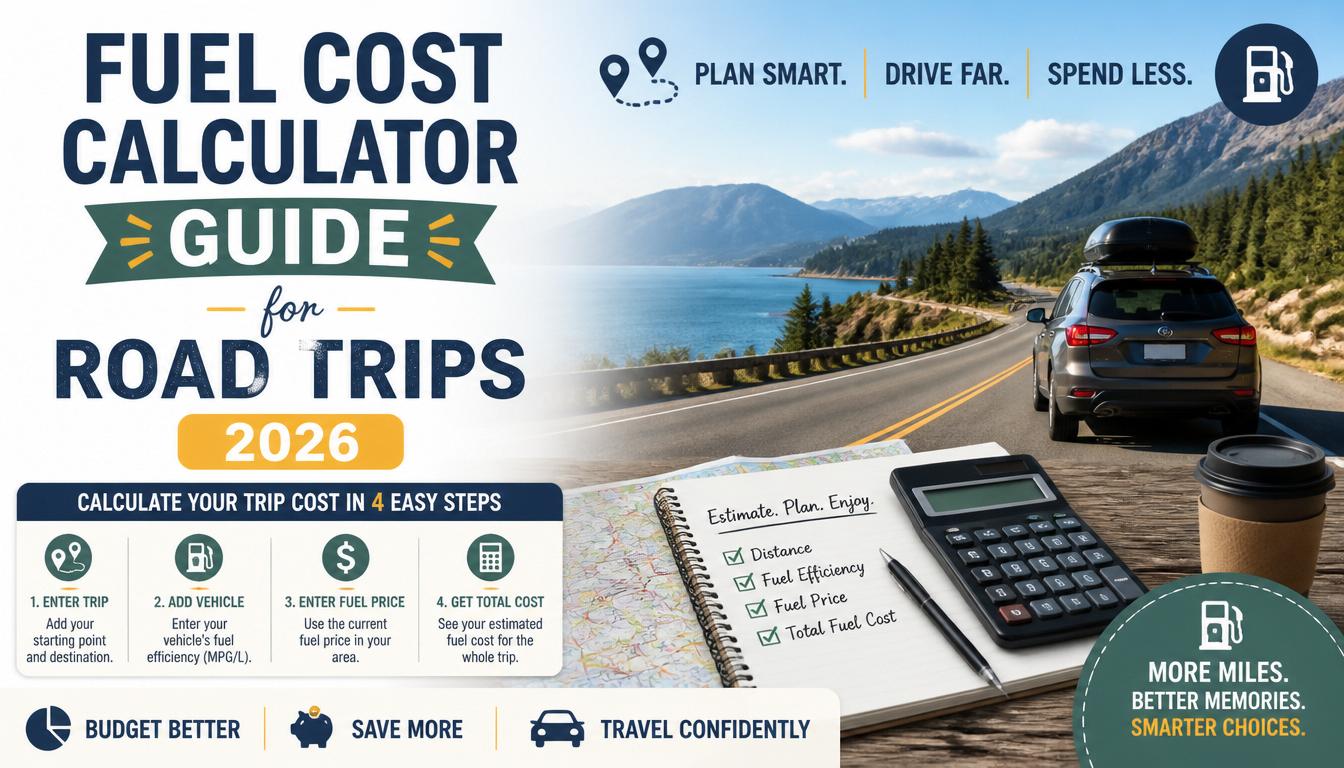 Fuel Cost Calculator Guide for Road Trips 2026