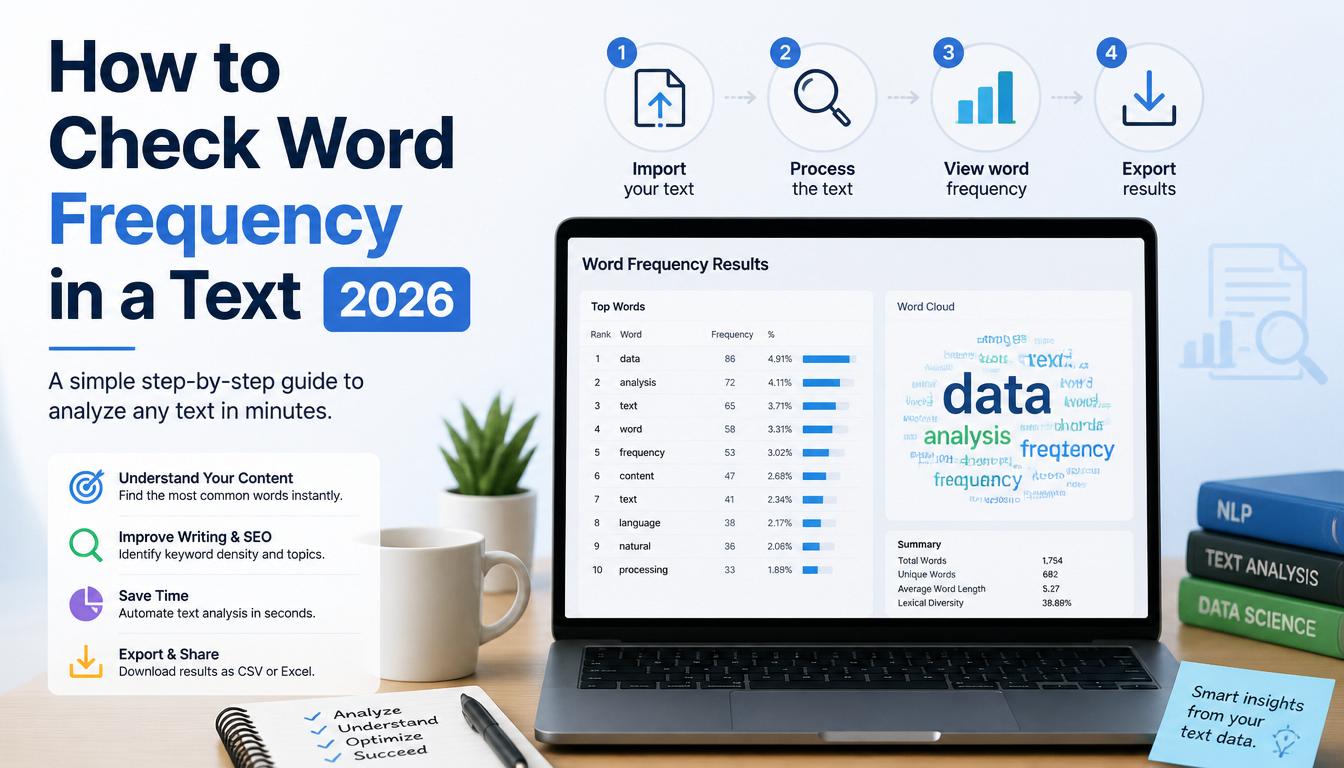 How to Check Word Frequency in a Text 2026